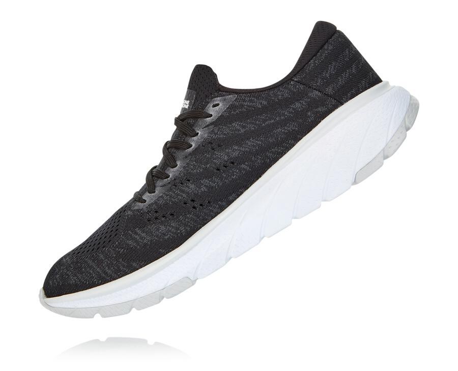 Hoka One One Bezecke Topanky Damske Čierne/Biele - Cavu 3 - 10837-VWXM